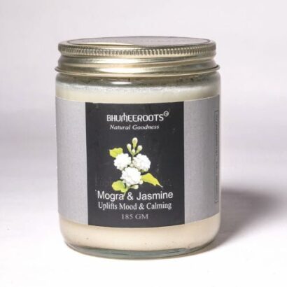 Soy Wax Mogra and Jasmine Candle