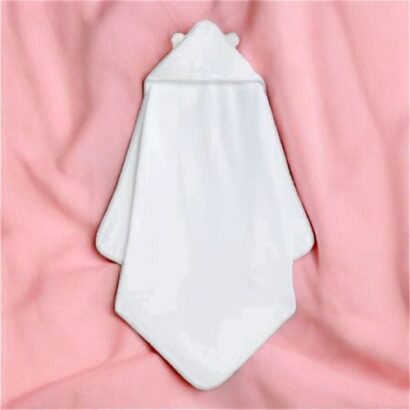 Bhumee Roots Hooded Bamboo Towel: Plush, Sustainable Comfort for Your Child size (80 x 80  cm)