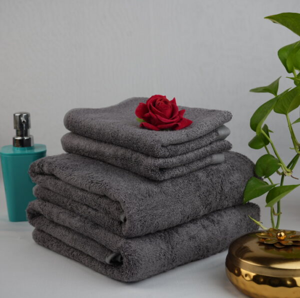 Bamboo Hand Towel - Grey